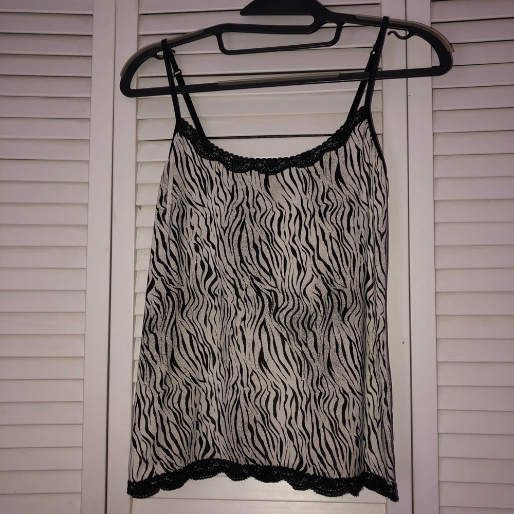 Zebra tank top 🦓